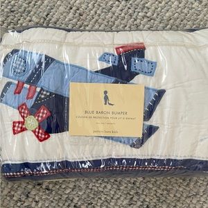 Pottery Barn Kids Blue Baron Bumper